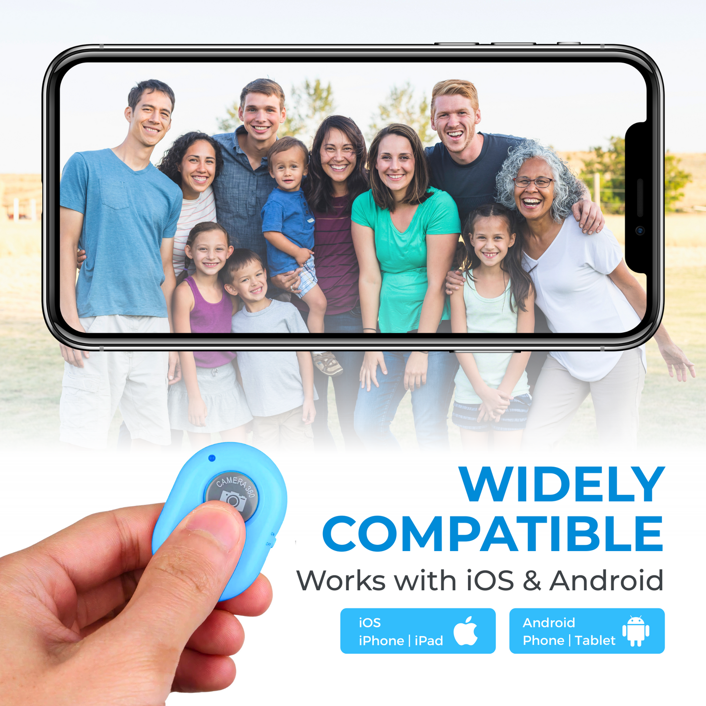 ThePhotoStick® Quick Click Remote