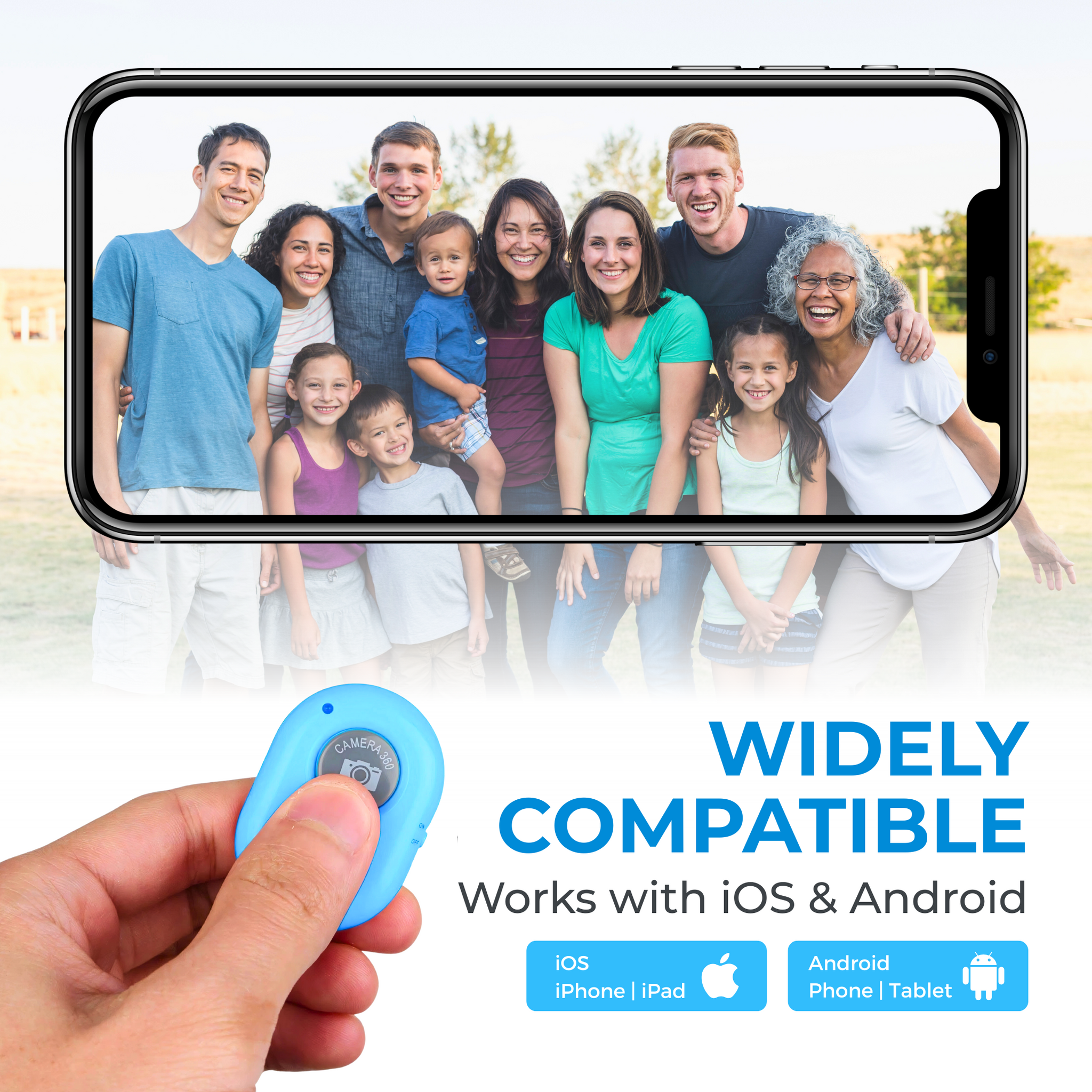 ThePhotoStick® Quick Click Remote