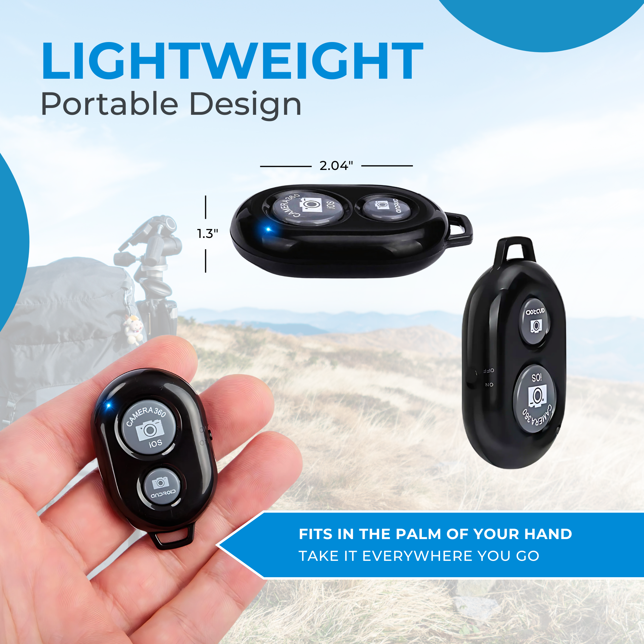 ThePhotoStick® Quick Click Remote