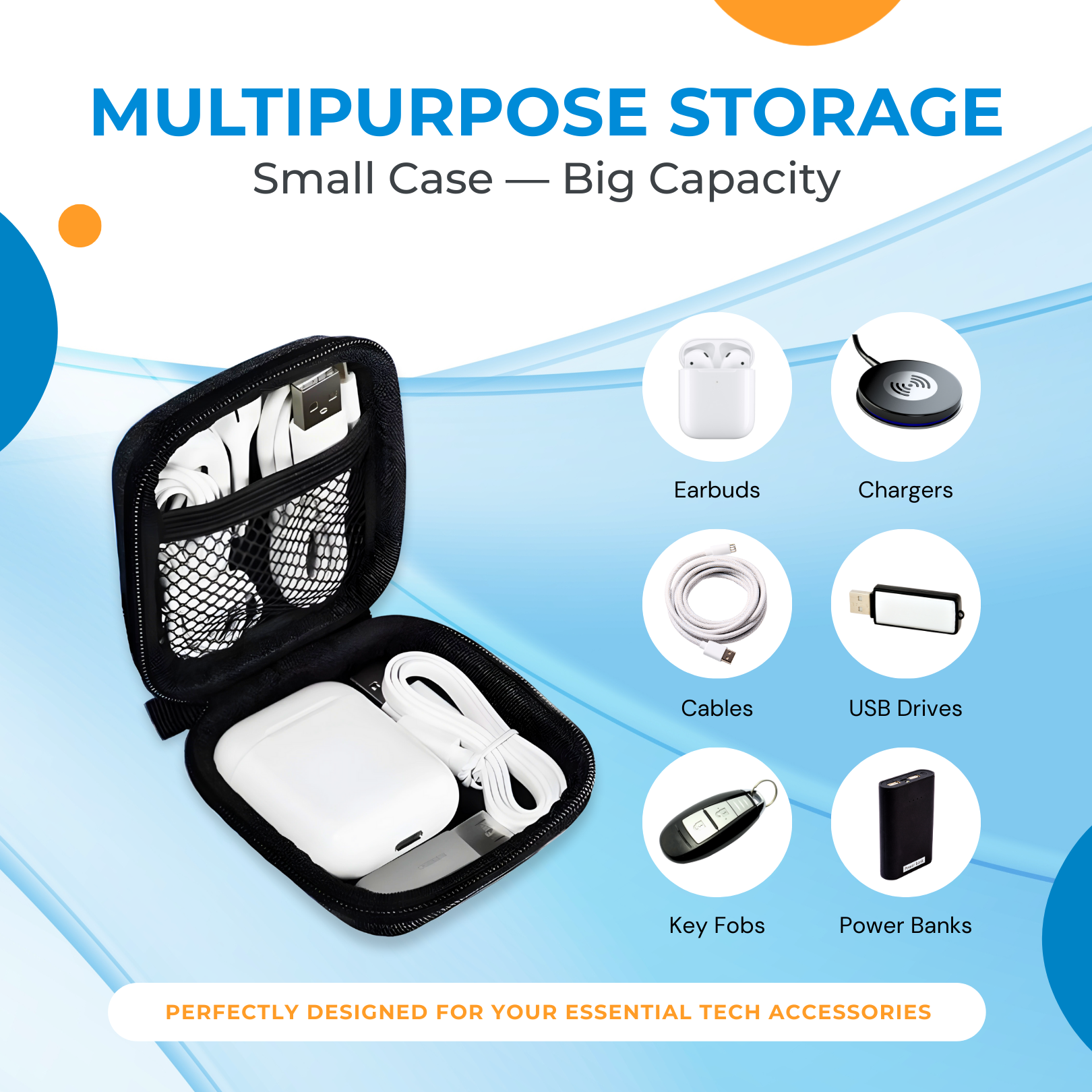 ThePhotoStick® Travel Tech Case