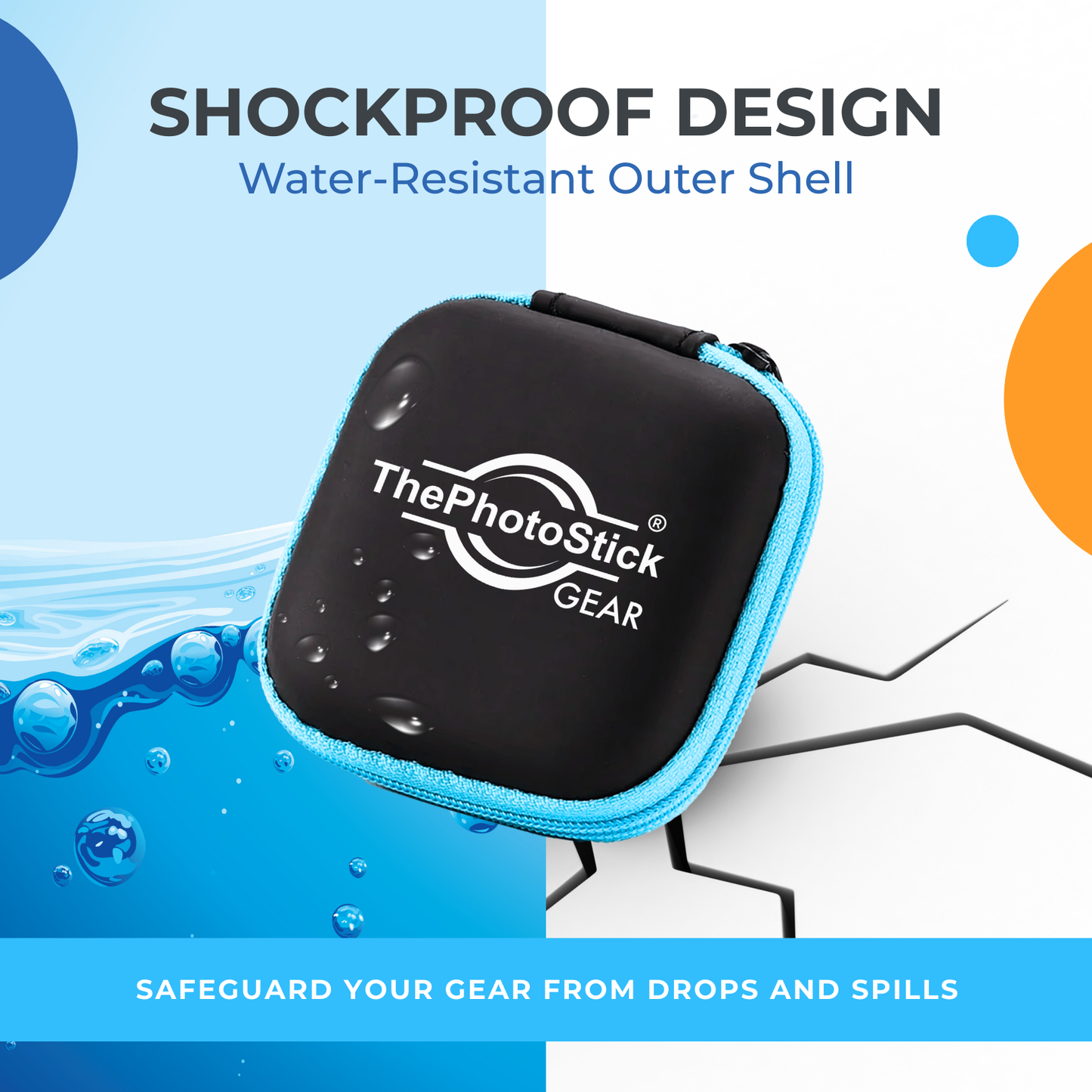 ThePhotoStick® Travel Tech Case